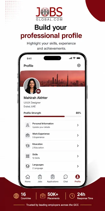 Build your professional profile